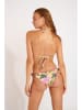 Banana Moon Bikini-Oberteil "Limetropic" in Gelb/ Rosa