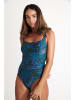 Livia Monte-Carlo Badeanzug "Marazul" in Blau/ Türkis