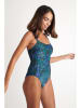 Livia Monte-Carlo Badeanzug "Marazul" in Blau/ Türkis