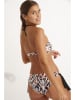 Livia Monte-Carlo Bikini-Hose "Bangka" in Weiß/ Braun