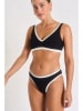 Livia Monte-Carlo Figi bikini "Paimpol" w kolorze czarnym