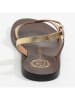Les BAGATELLES Leren sandalen "Amadrya" goudkleurig