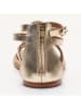Les BAGATELLES Leren sandalen "Jacenia" goudkleurig
