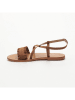 Les BAGATELLES Leren sandalen "Julia" camel