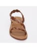 Les BAGATELLES Leren sandalen "Maria" camel