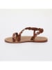 Les BAGATELLES Leren sandalen "Maria" camel