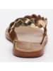 Les BAGATELLES Leder-Sandalen "Maria" in Gold