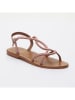 Les BAGATELLES Leder-Sandalen "Clorinde" in Rosa