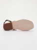 Les BAGATELLES Leren sandalen "Abitha" goudkleurig