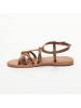 Les BAGATELLES Leren sandalen "Aishwarya" camel