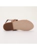 Les BAGATELLES Leren sandalen "Champa" camel