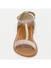 Les BAGATELLES Leren sandalen "Clark" beige