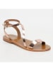 Les BAGATELLES Leder-Sandalen "Coney" in Rosegold