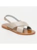 Les BAGATELLES Leren sandalen "Sibella" beige