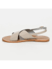 Les BAGATELLES Leder-Sandalen "Sibella" in Beige