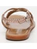 Les BAGATELLES Leren sandalen "Lyla" in Rosegold