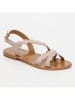 Les BAGATELLES Leren sandalen "Estomba" beige