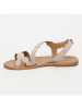 Les BAGATELLES Leren sandalen "Estomba" beige