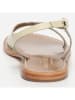 Les BAGATELLES Leder-Sandalen "Amadrya" in Beige