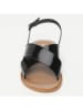 Les BAGATELLES Leder-Sandalen "Sibella" in Schwarz