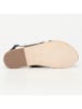 Les BAGATELLES Leder-Sandalen "Sibella" in Schwarz