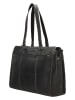 HIDE & STITCHES Leder-Businesstasche in Schwarz  - (B)40 x (H)32,5 x (T)13 cm