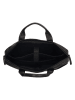 HIDE & STITCHES Leder-Businesstasche in Schwarz  - (B)42 x (H)33 x (T)6 cm