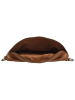 HIDE & STITCHES Leren heuptas cognackleurig - (B)27 x (H)18,5 x (D)8,5 cm