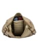 HIDE & STITCHES Leren schoudertas beige - (B)27 x (H)29 x (D)9 cm