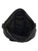 HIDE & STITCHES Leren schoudertas zwart - (B)35 x (H)30 x (D)10 cm
