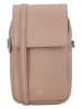 Charm Leren smartphonetas beige - (B)12 x (H)22 x (D)6 cm