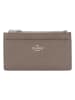 Charm Leren portemonnee taupe - (B)13,5 x (H)7,5 x (D)1 cm