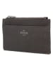 Charm Leder-Kartenetui in Braun - (B)13 x (H)7,5 x (T)1 cm