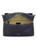 Charm Leren schoudertas donkerblauw - (B)23 x (H)15 x (D)7 cm