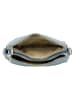 Charm Leder-Umhängetasche in Hellblau - (B)22 x (H)14 x (T)7 cm