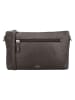Charm Leder-Umhängetasche in Braun - (B)22 x (H)14 x (T)7 cm