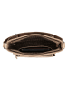 HIDE & STITCHES Leder-Umhängetasche "Idaho" in Hellbraun - (B)27 x (H)23 x (T)7 cm