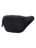 HIDE & STITCHES Leder-Brustbeutel in Schwarz - (B)36 x (H)17 x (T)6 cm