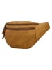 HIDE & STITCHES Leren borstbuidel "Paint Rock" camel - (B)36 x (H)17,5 x (D)6,5 cm