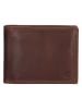 Beagles Leren portemonnee bruin - (B)12 x (H)10 x (D)2 cm