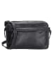 micmacbags Leren schoudertas zwart - (B)24 x (H)15 x (D)8 cm