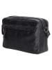 micmacbags Leren schoudertas zwart - (B)24 x (H)15 x (D)8 cm