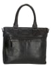 micmacbags Skórzana torebka w kolorze czarnym - 33 x 28 x 9 cm