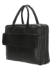 micmacbags Skórzana torebka w kolorze czarnym - 41 x 31 x 11 cm