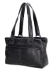 micmacbags Leren schoudertas zwart - (B)28 x (H)19 x (D)10 cm