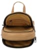 HIDE & STITCHES Leren rugzak lichtbruin - (B)20 x (H)27 x (D)12 cm