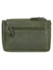 micmacbags Leren sleuteletui kaki - (B)13 x (H)7 x (D)2 cm