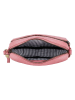 HIDE & STITCHES Leren schoudertas roze - (B)20 x (H)17 x (D)5 cm