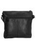micmacbags Leren schoudertas zwart - (B)25 x (H)23 x (D)4 cm