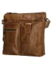 micmacbags Leren schoudertas lichtbruin - (B)25 x (H)23 x (D)4 cm